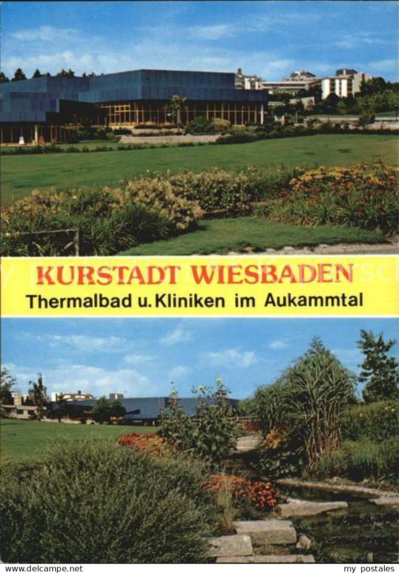 72567211 Wiesbaden Thermalbad Und Kliniken Im Aukammtal Wiesbaden - Wiesbaden