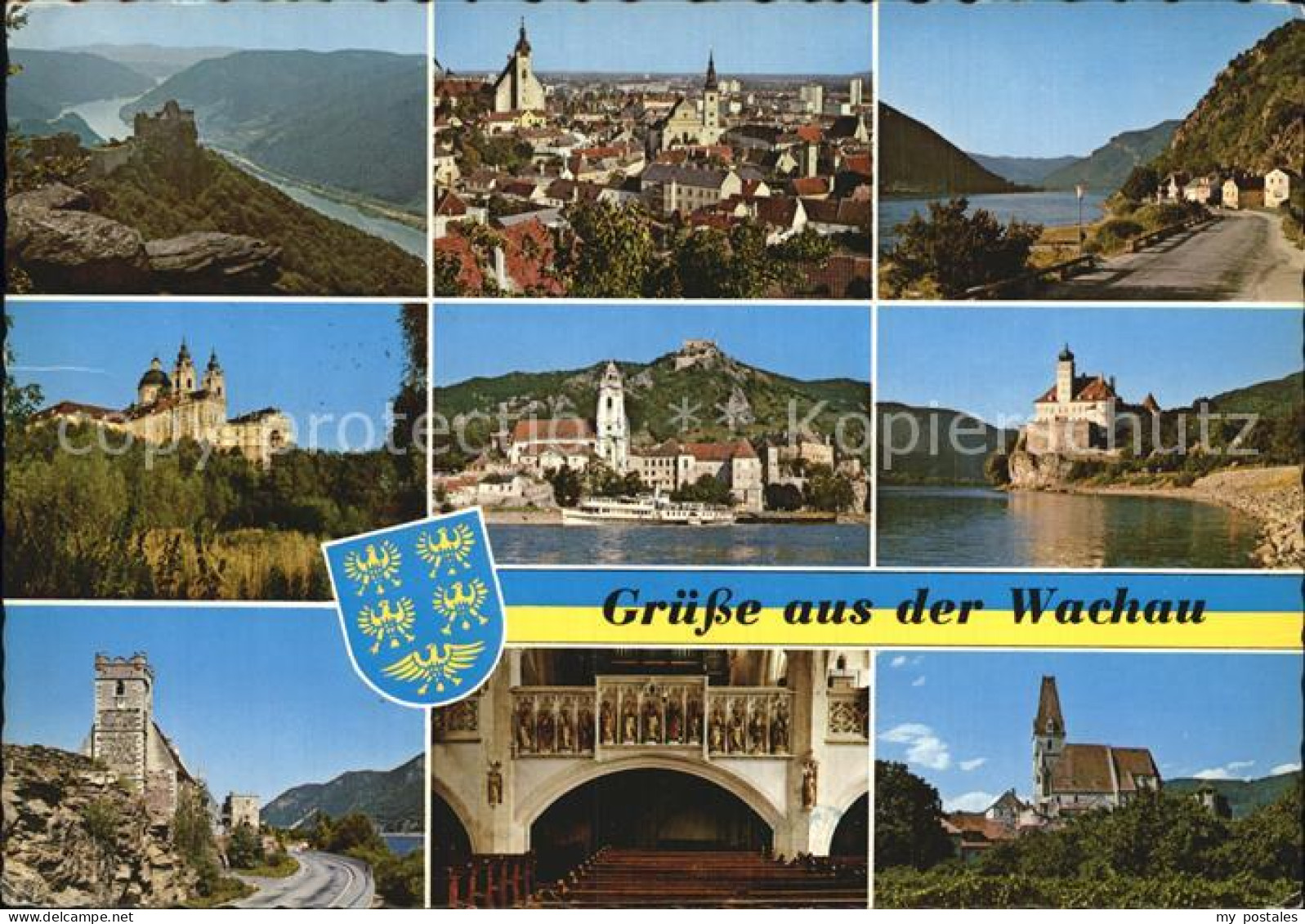 72567102 Wachau Oesterreich Aggstein Krems Stift-Melk Spitz Weissenkirchen Oeste - Autres & Non Classés