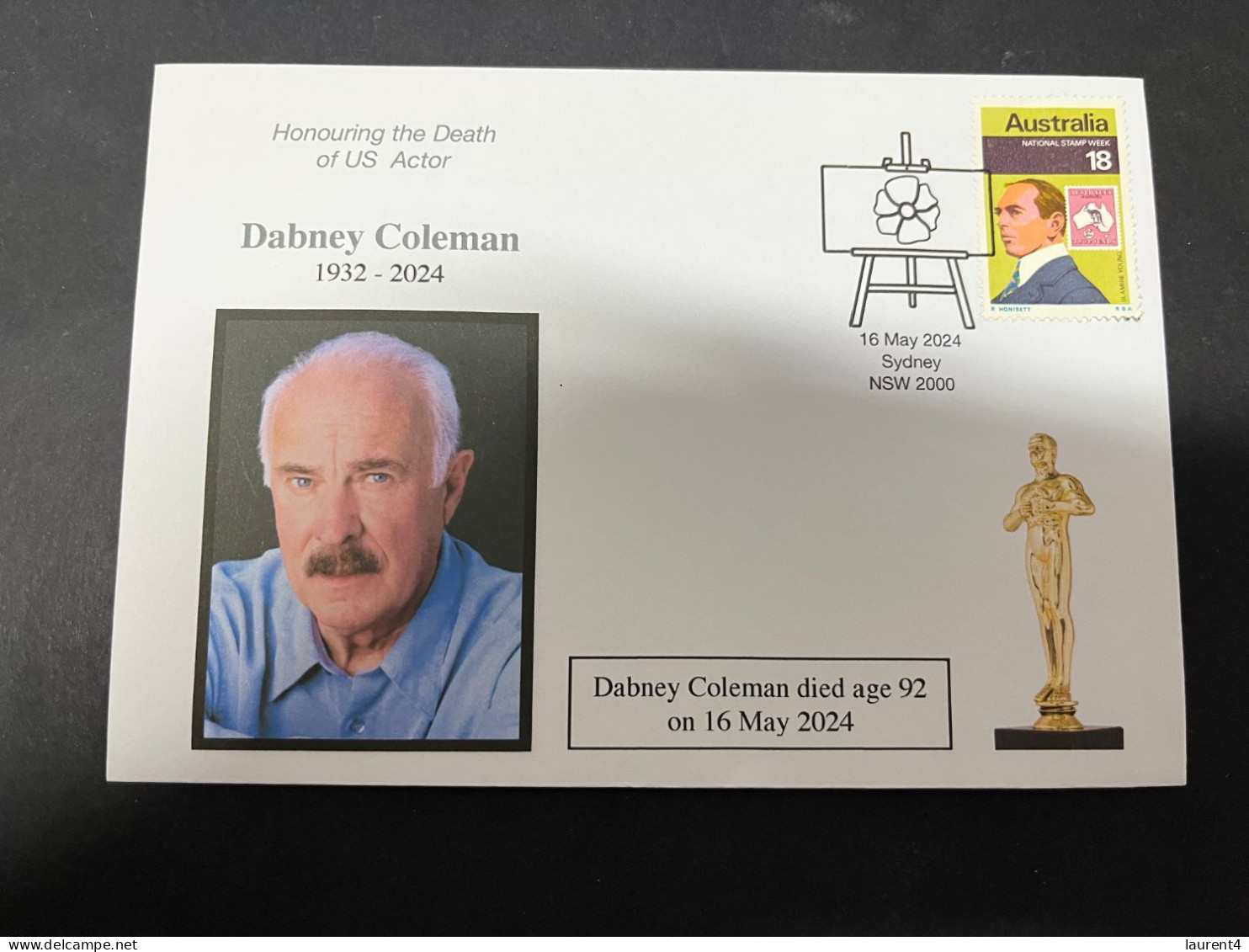 19-5-2024 (5 Z 32)  Death Of US Actor - Dabney Coleman (age 92) On 16 May 2024 - Autres & Non Classés