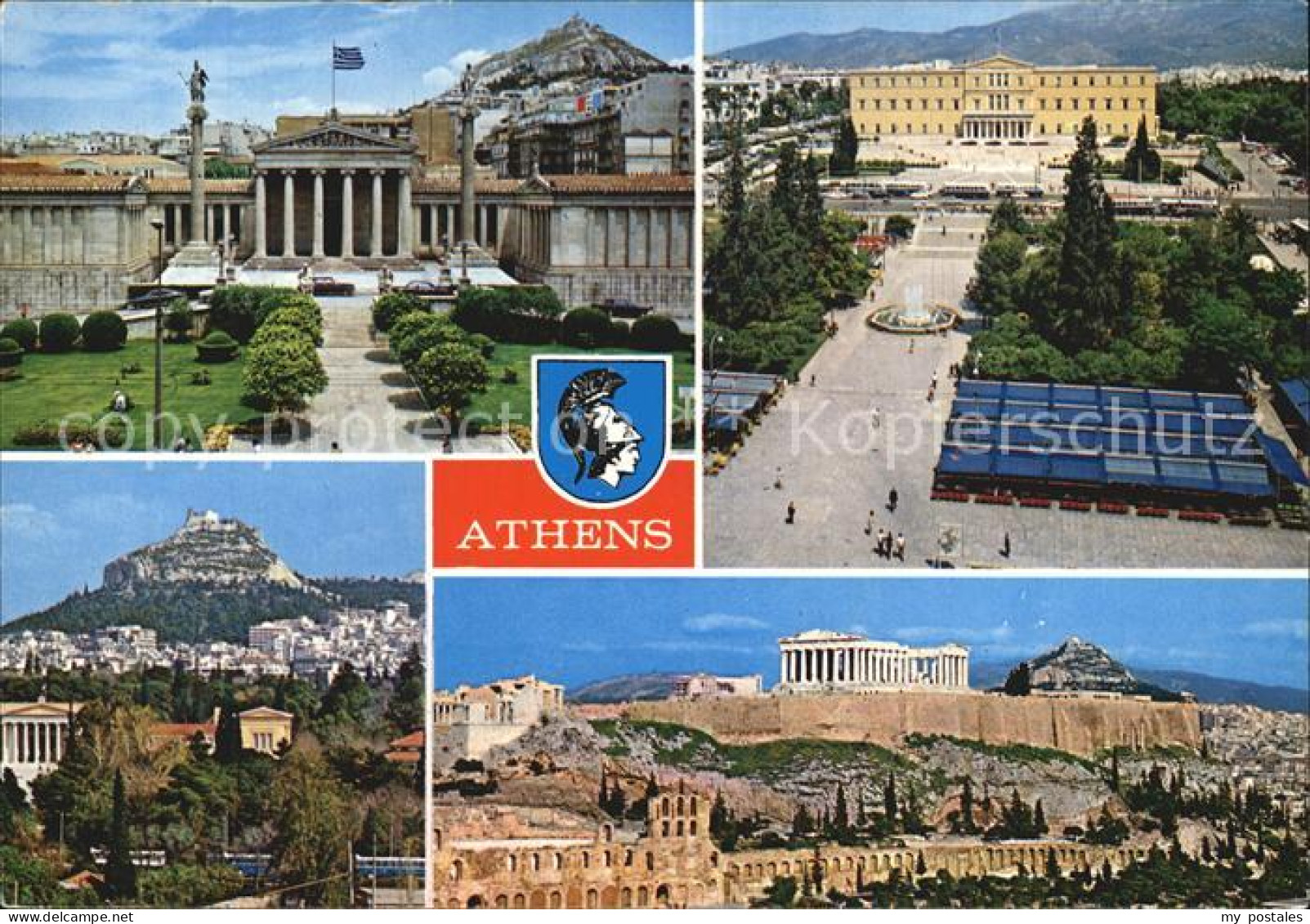 72566991 Athenes Athen Mit Akropolis Griechenland - Griechenland