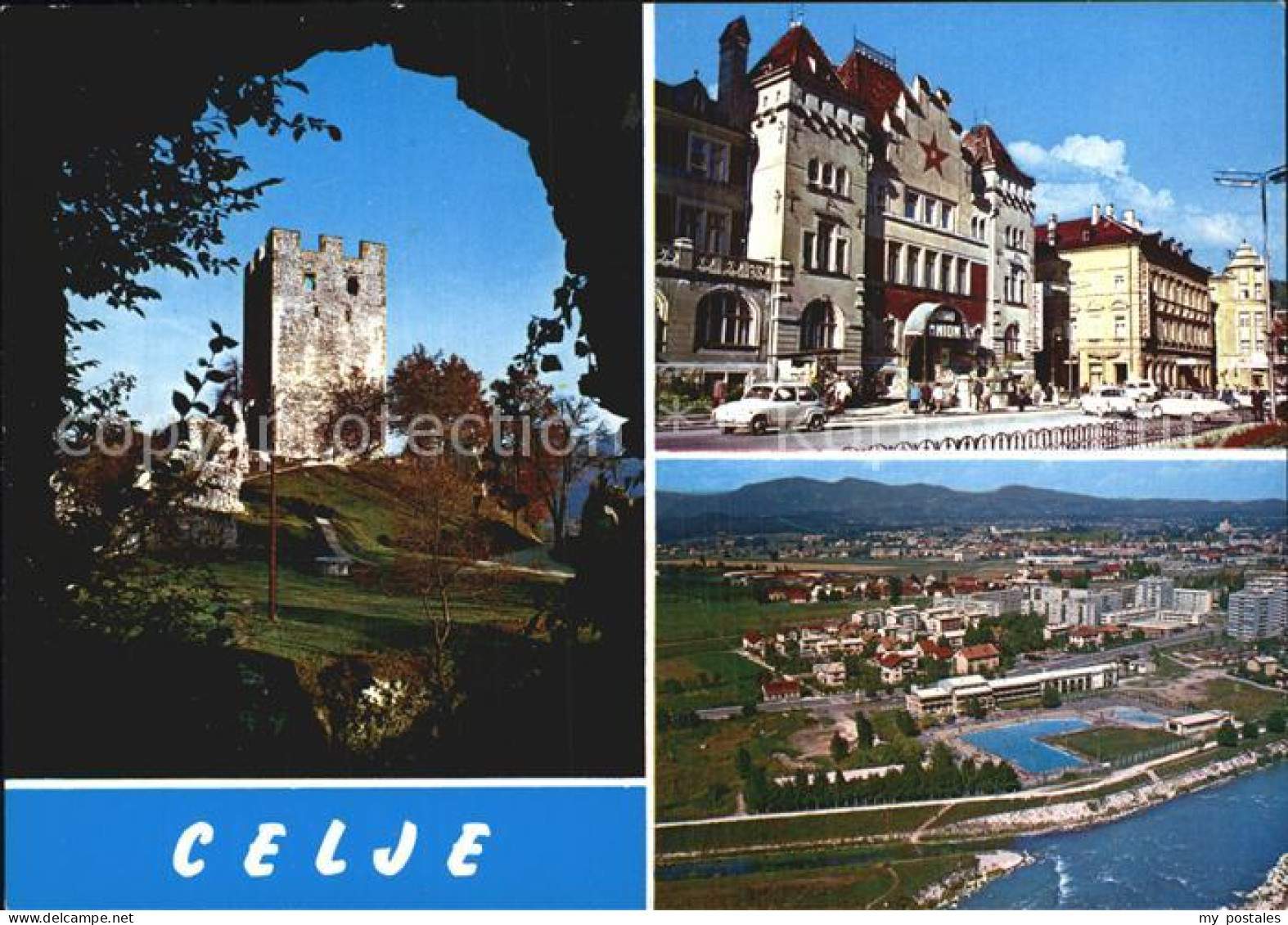 72566754 Celje Cilli Fliegeraufnahme Celje Cilli - Slovenië