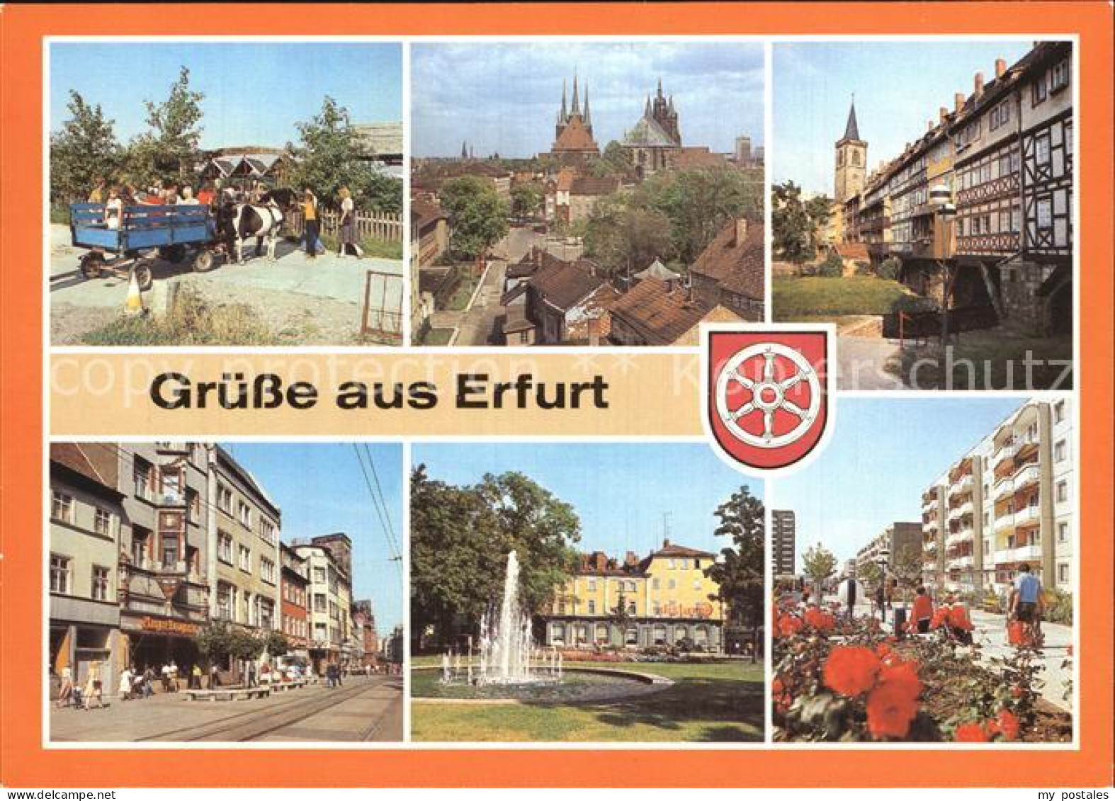 72566595 Eisenach Thueringen Dom Severi Kraemerbruecke Anger Eisenach - Eisenach