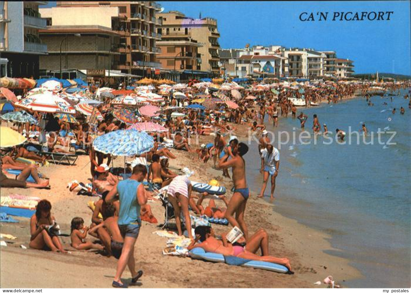 72566467 Can Picafort Mallorca Strandleben Spanien - Autres & Non Classés