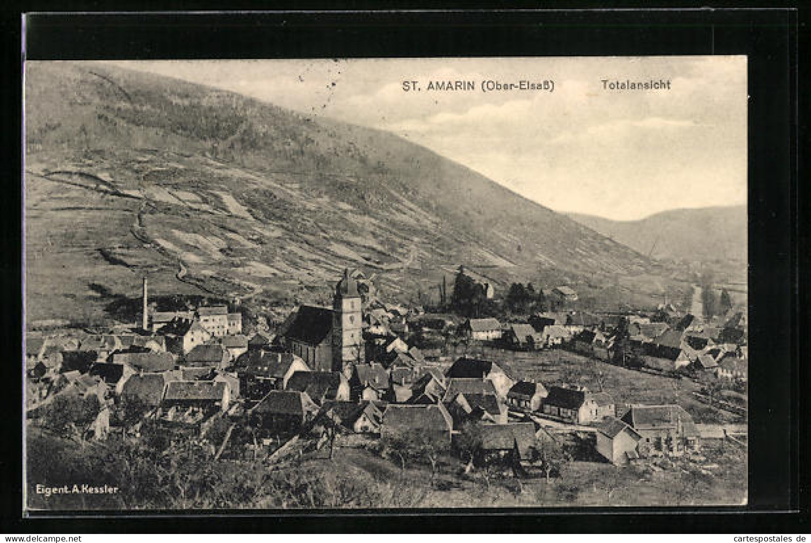 CPA St. Amarin, Vue Générale  - Saint Amarin