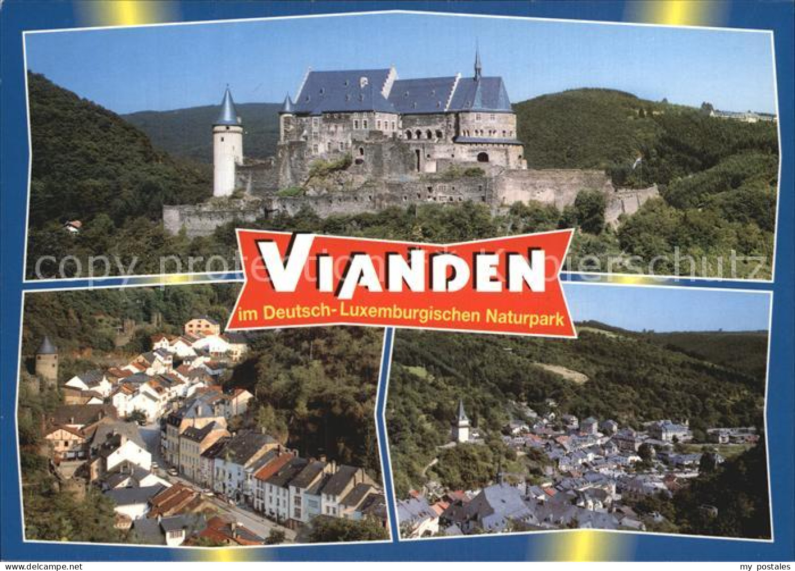 72566035 Vianden Schloss Stadtansichten - Other & Unclassified
