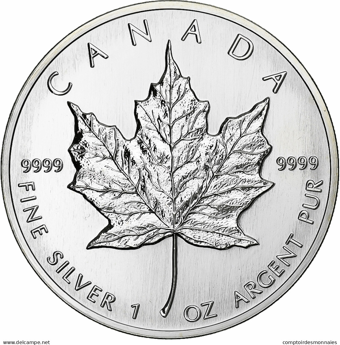 Canada, Elizabeth II, 5 Dollars, 1991, Royal Canadian Mint, Argent, SPL+, KM:187 - Canada