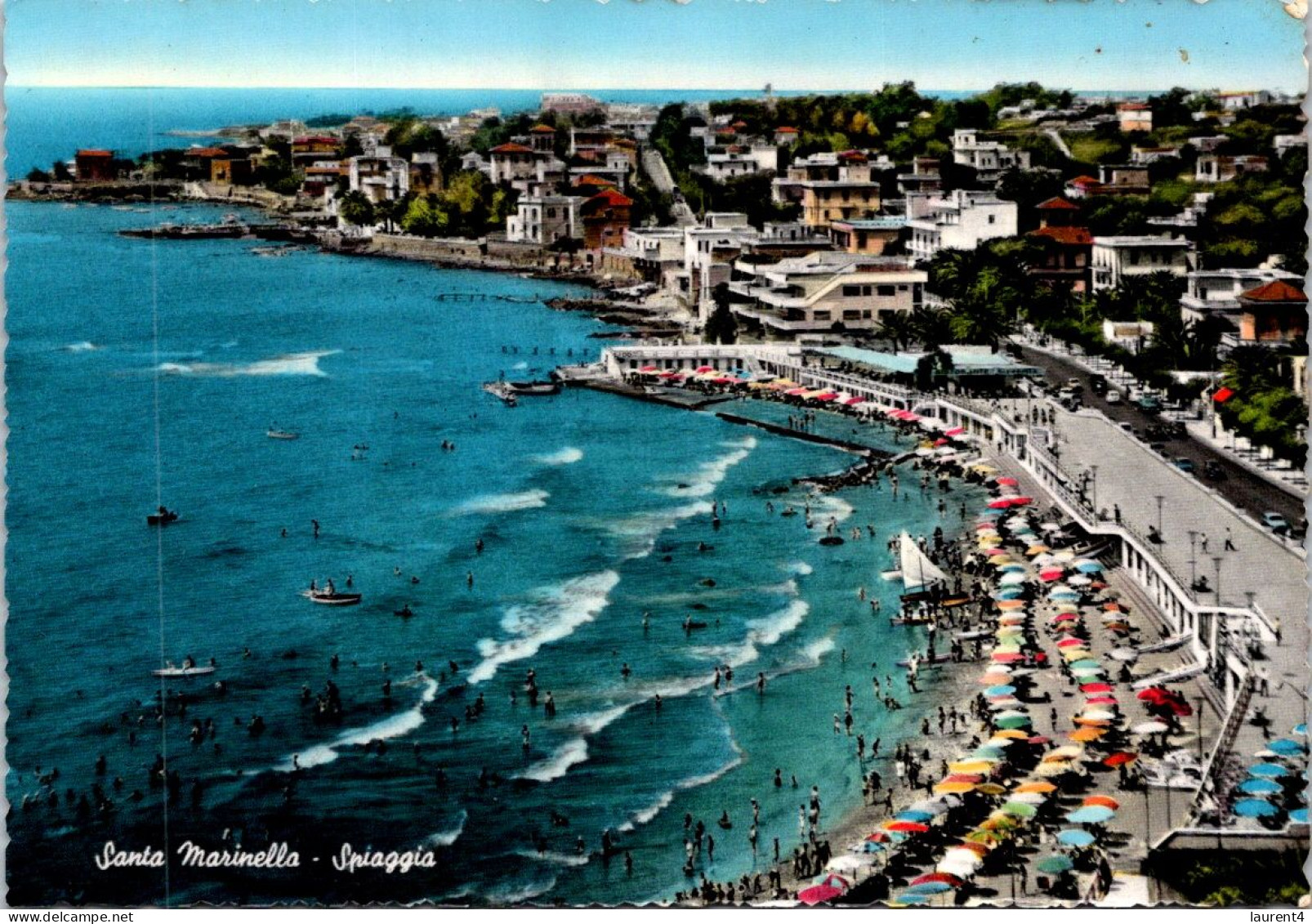 1895-2024 (5 Z 33)  Italy - Santa Marinella - Spiaggia - Otros Monumentos Y Edificios