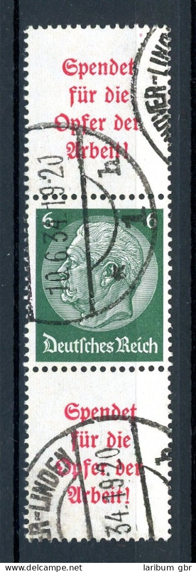 Deutsches Reich Zusammendrucke S 124 Gestempelt #JM025 - Zusammendrucke