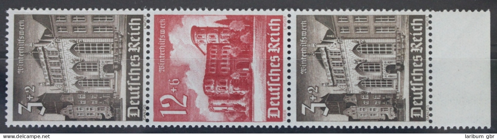 Deutsches Reich Zd S269 Postfrisch Zusammendruck Ungefaltet #VG490 - Se-Tenant