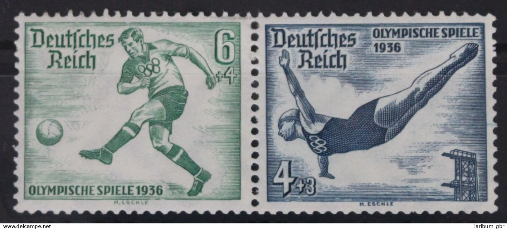 Deutsches Reich Zd W105 Postfrisch #WC153 - Se-Tenant