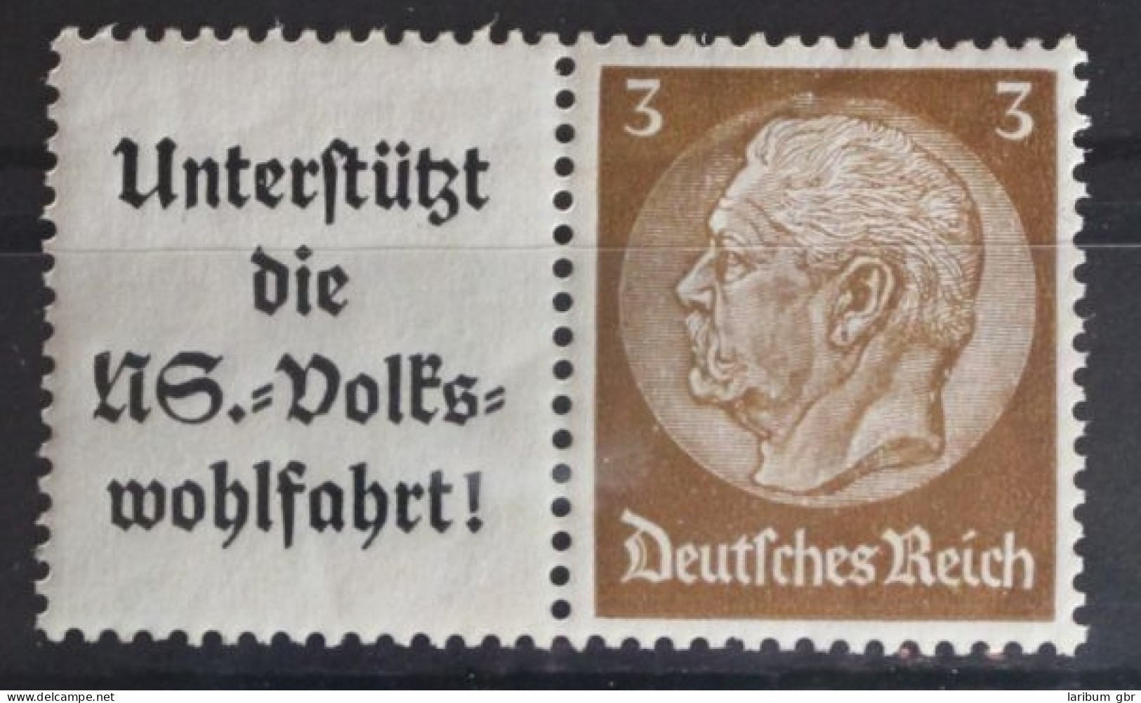 Deutsches Reich Zd W75 Postfrisch Zusamenndrucke #FG729 - Se-Tenant