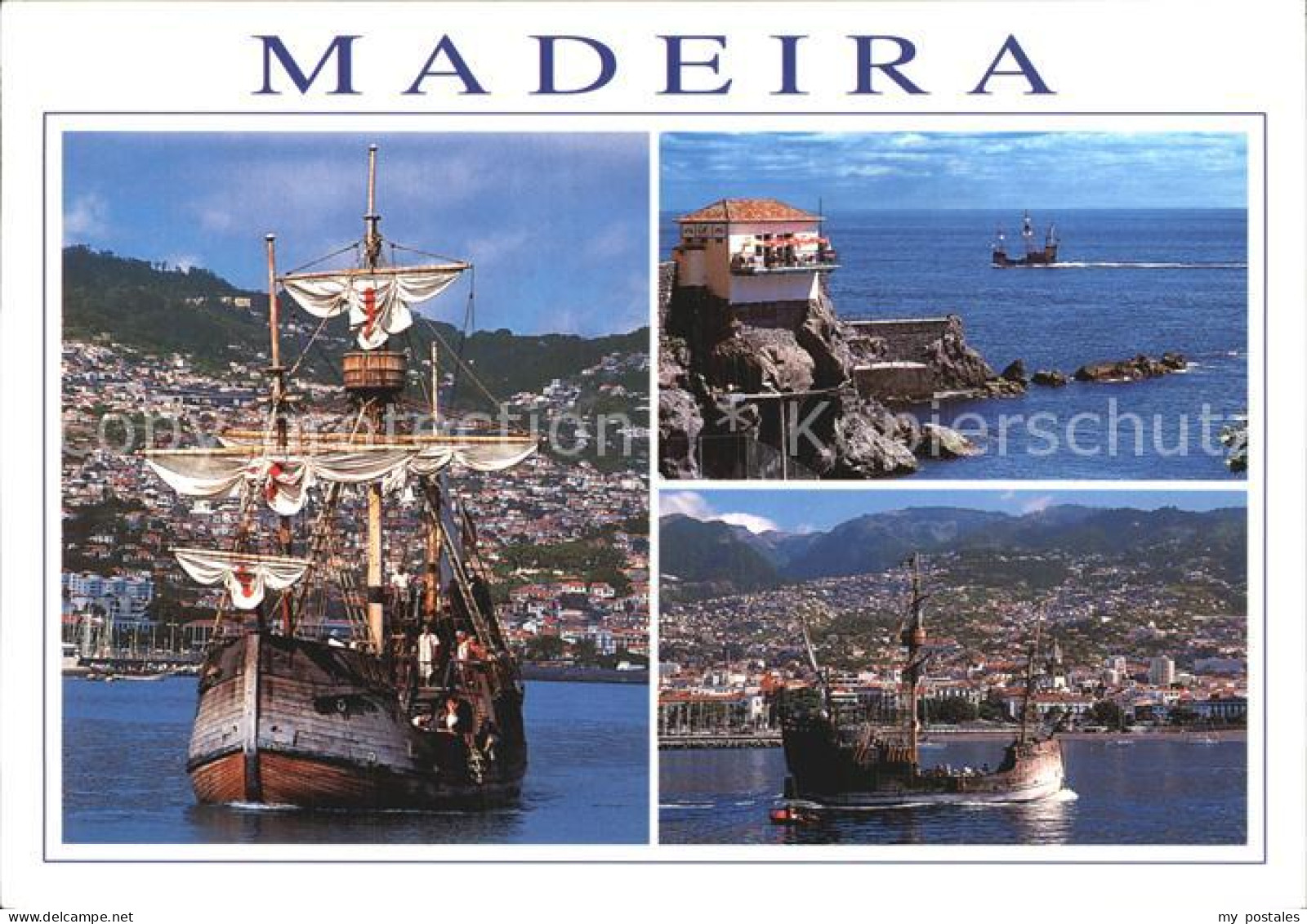 72565423 Madeira Santa Maria Altes Schiff Portugal - Other & Unclassified
