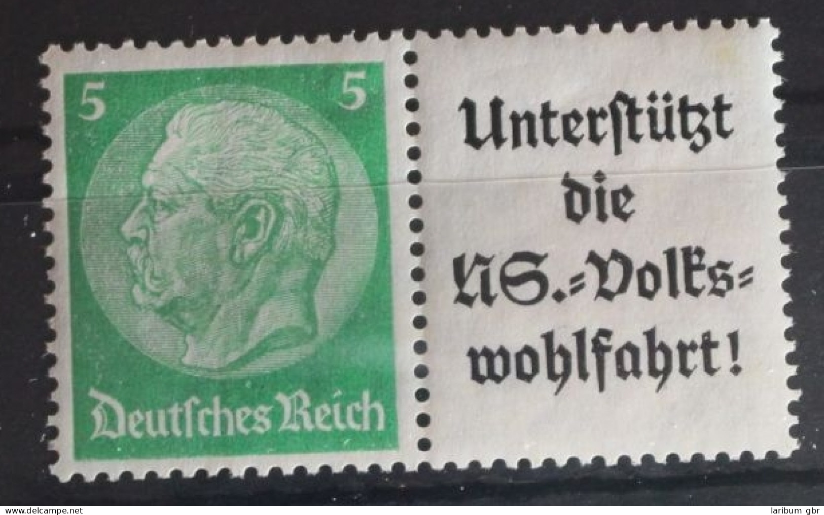 Deutsches Reich Zd W73 Postfrisch Zusamenndrucke #FG727 - Se-Tenant