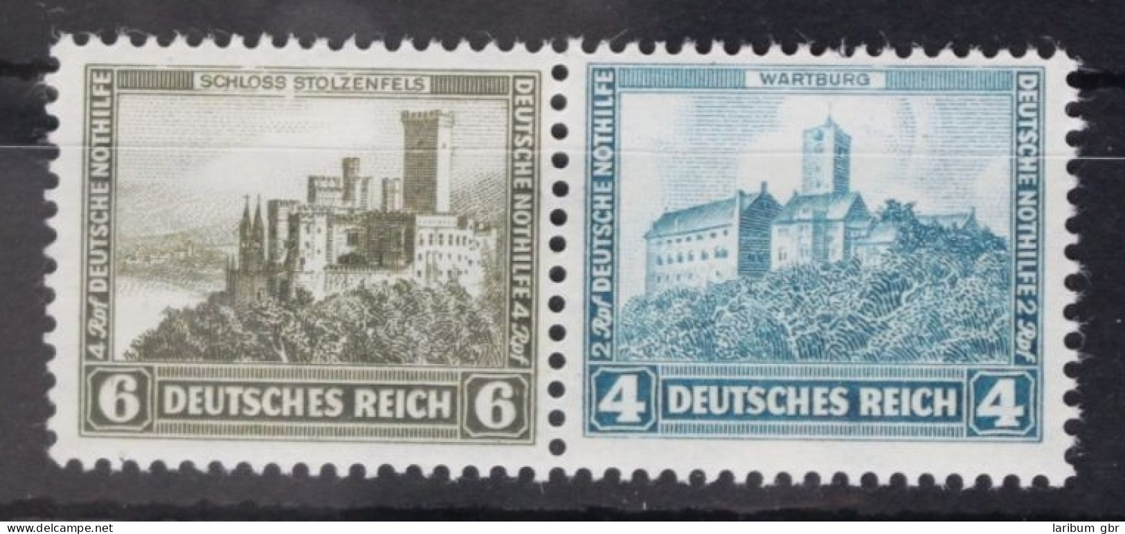 Deutsches Reich Zd W41 Postfrisch #FW023 - Se-Tenant