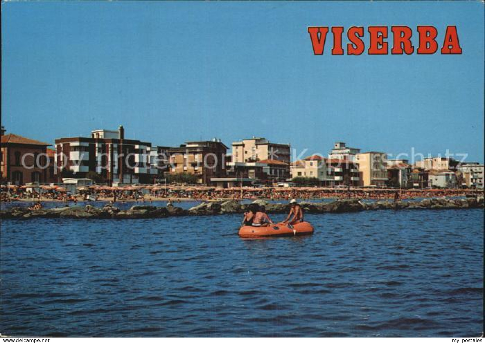 72565356 Viserba Blick Vom Meer Aus  Viserba - Other & Unclassified
