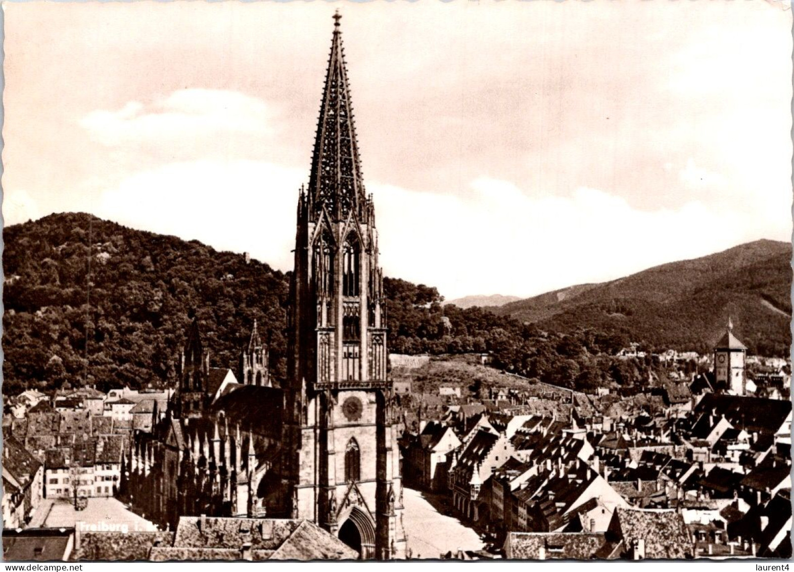 1895-2024 (5 Z 33) Germany ? Austria ? Switzerland ? Church (b/w) - Churches & Cathedrals