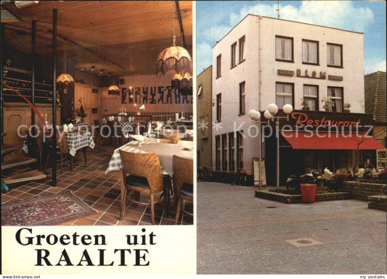 72565166 Raalte Restaurant Blom  Raalte - Autres & Non Classés