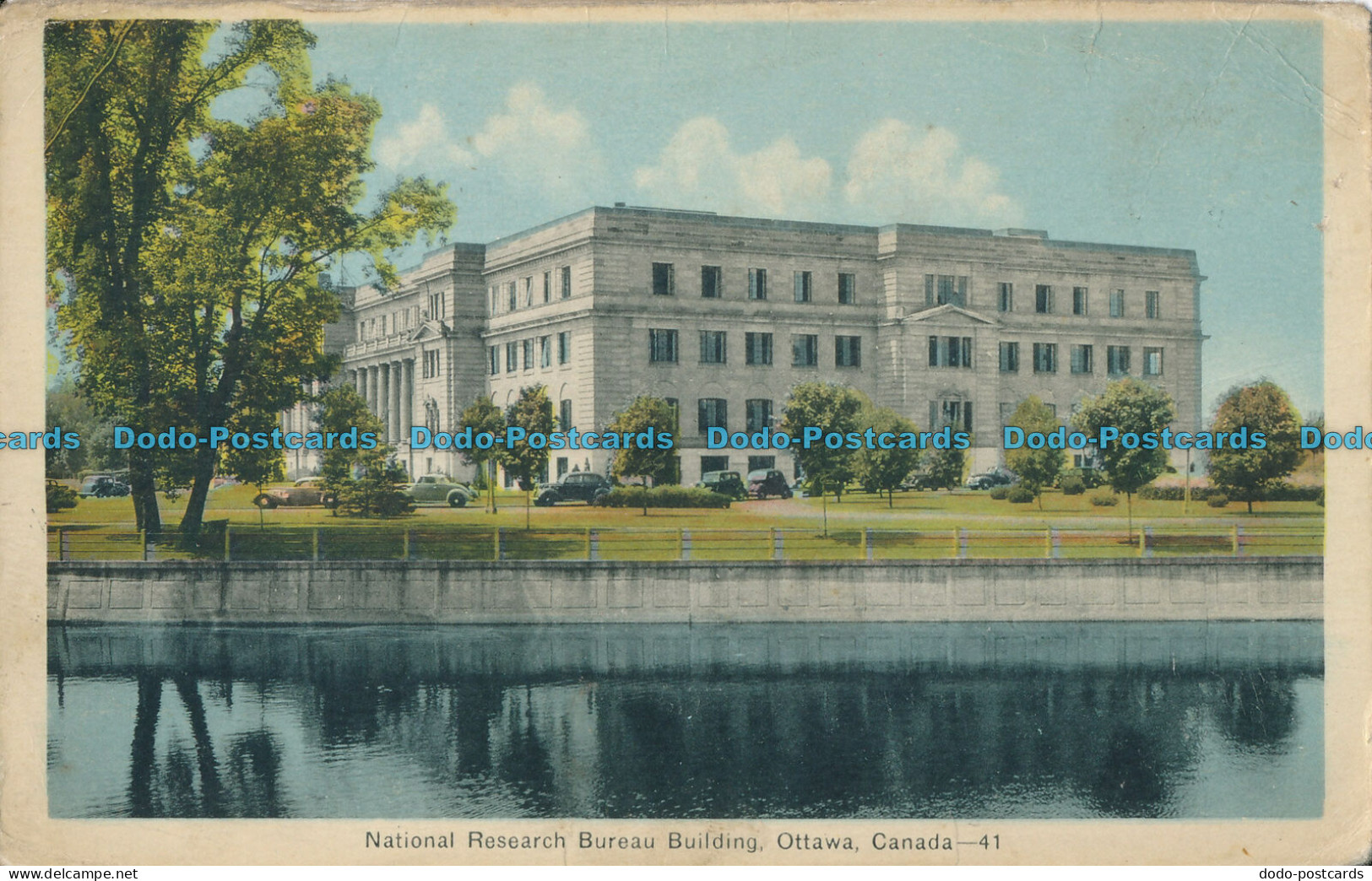 R007894 National Research Bureau Building. Ottawa. Canada. Photogelatine - Monde