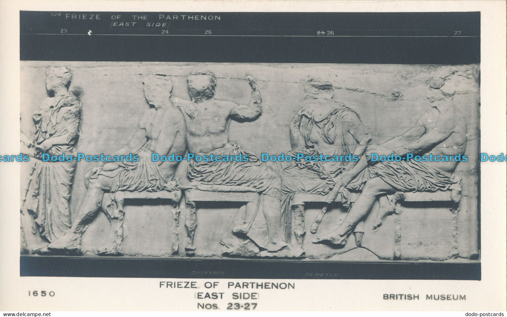 R006485 Frieze Of Parthenon. East Side. R. B. Fleming. No 1650 - Monde
