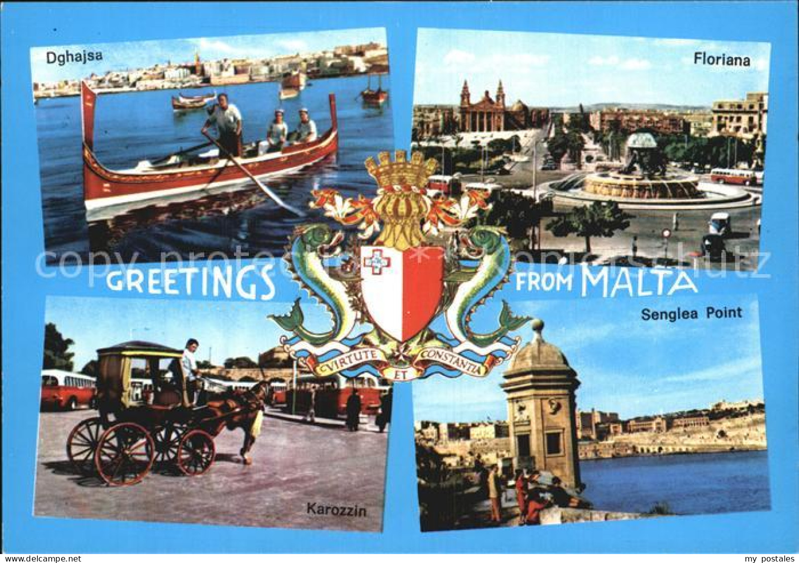72564657 Floriana Senlea Point Karozzin Dghajsa Floriana - Malta