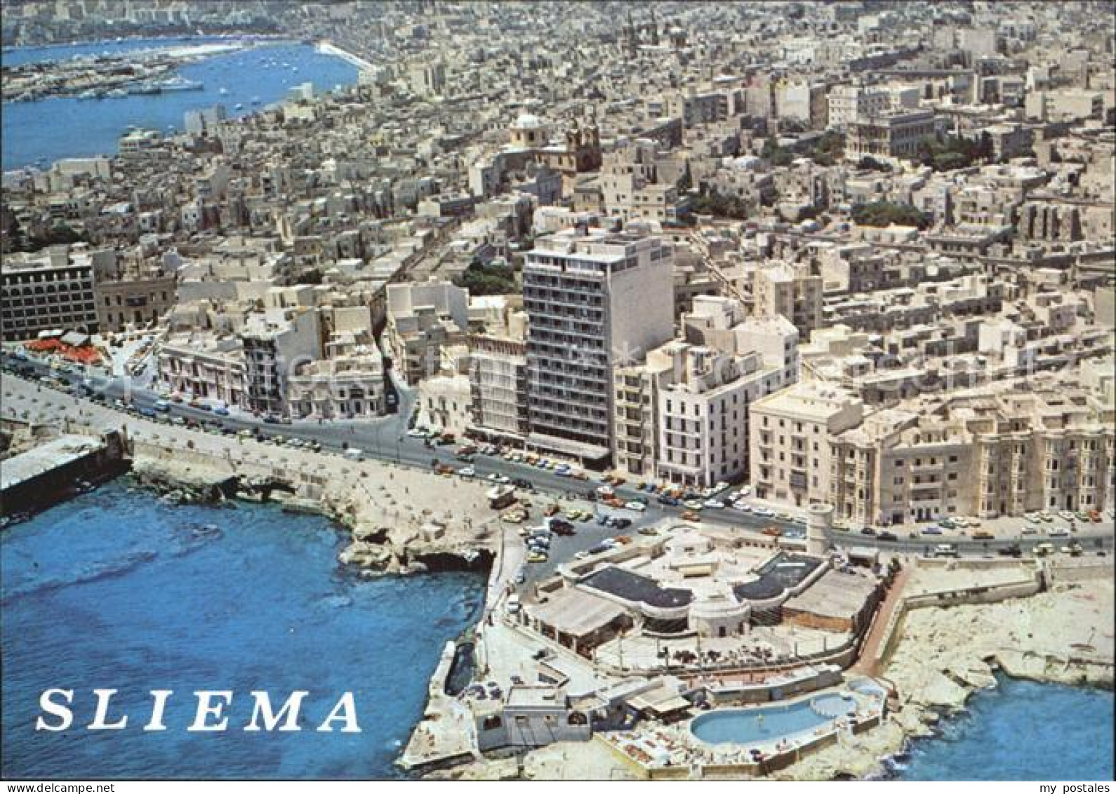 72564621 Sliema Fliegeraufnahme Sliema - Malte