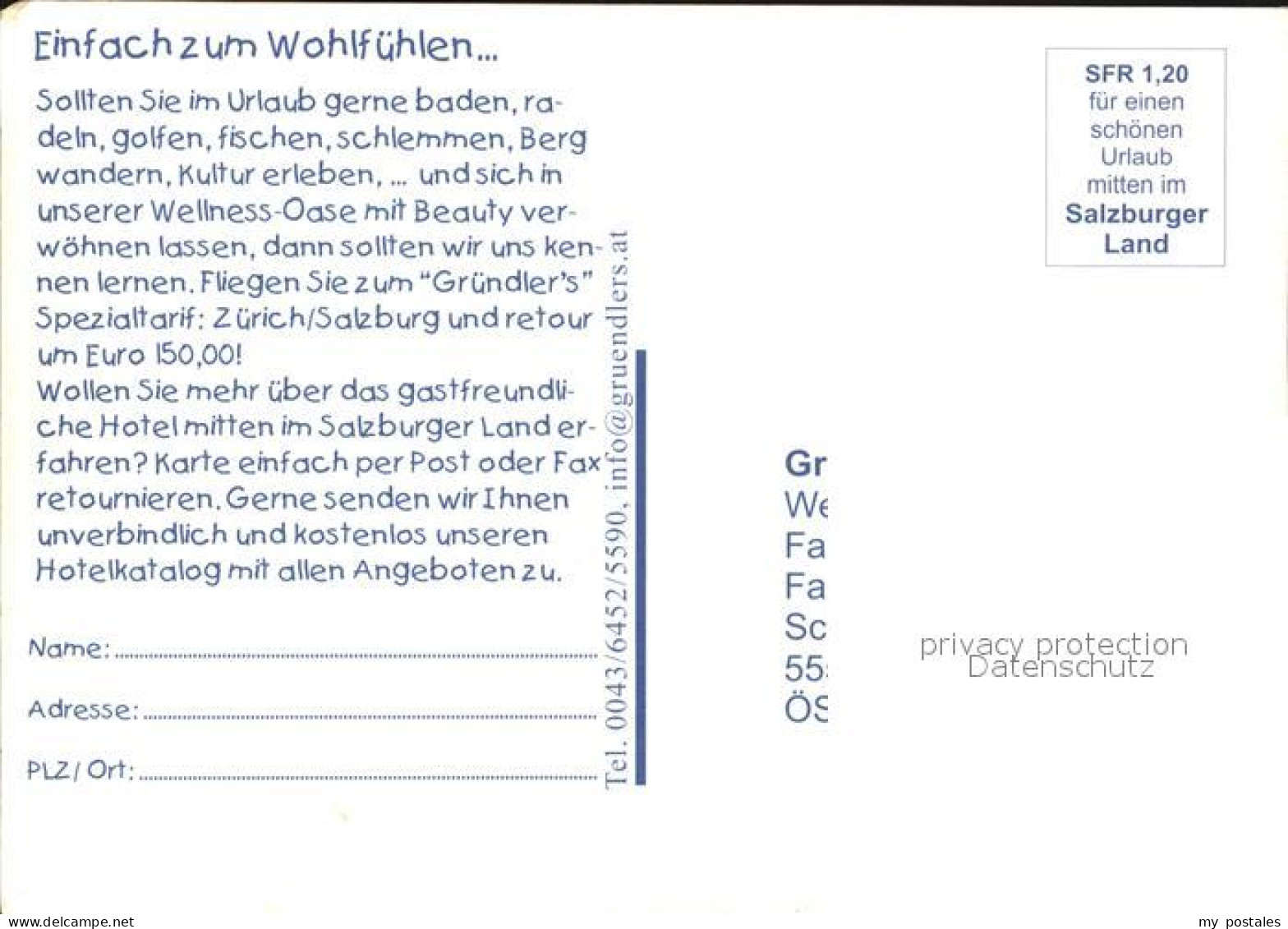 72564460 Radstadt Gruendler's Wellnes & Sporthotel Radstadt - Autres & Non Classés