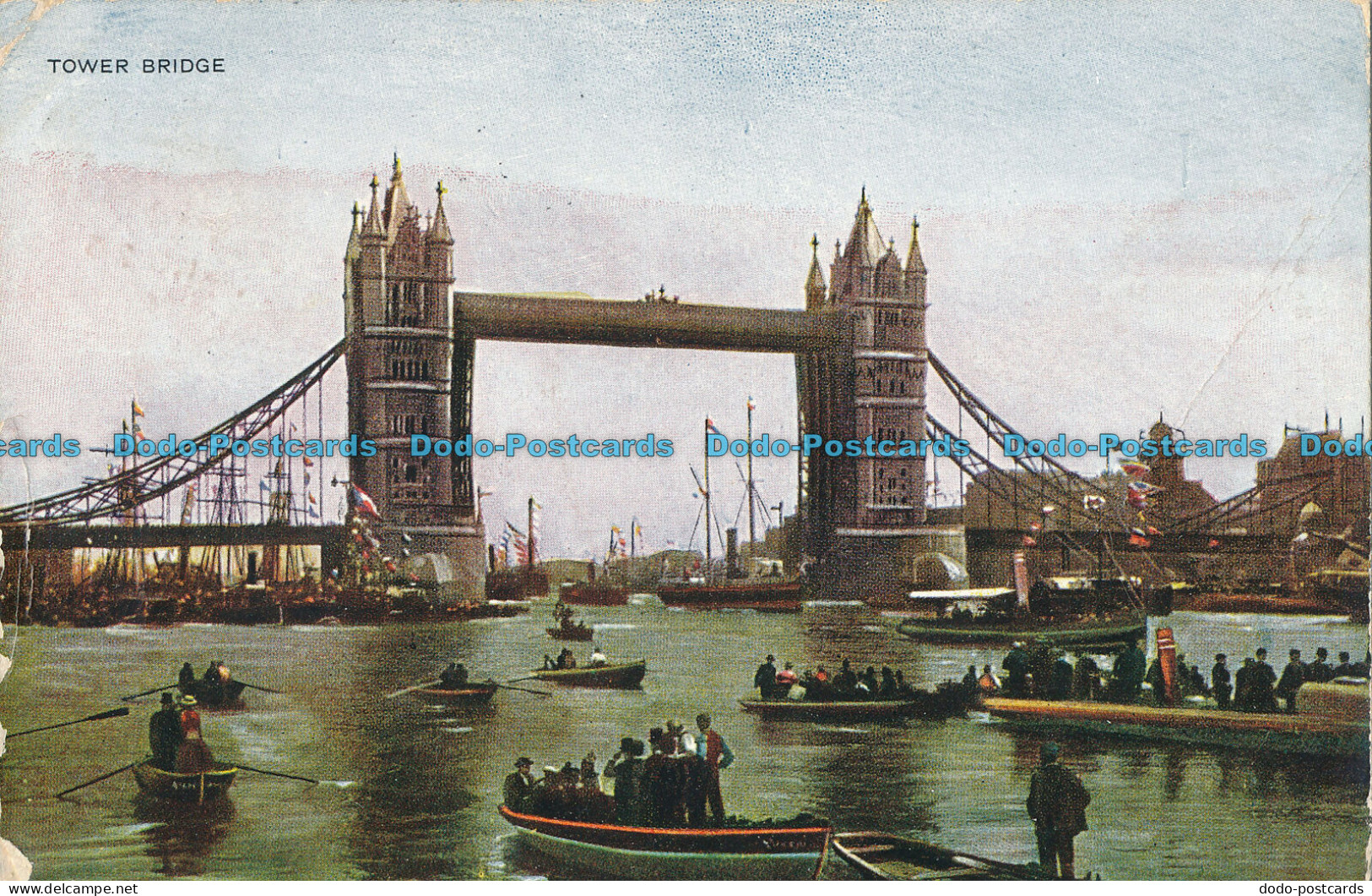 R007416 Tower Bridge. Hildesheimer. Fac Simile. 1905 - Monde