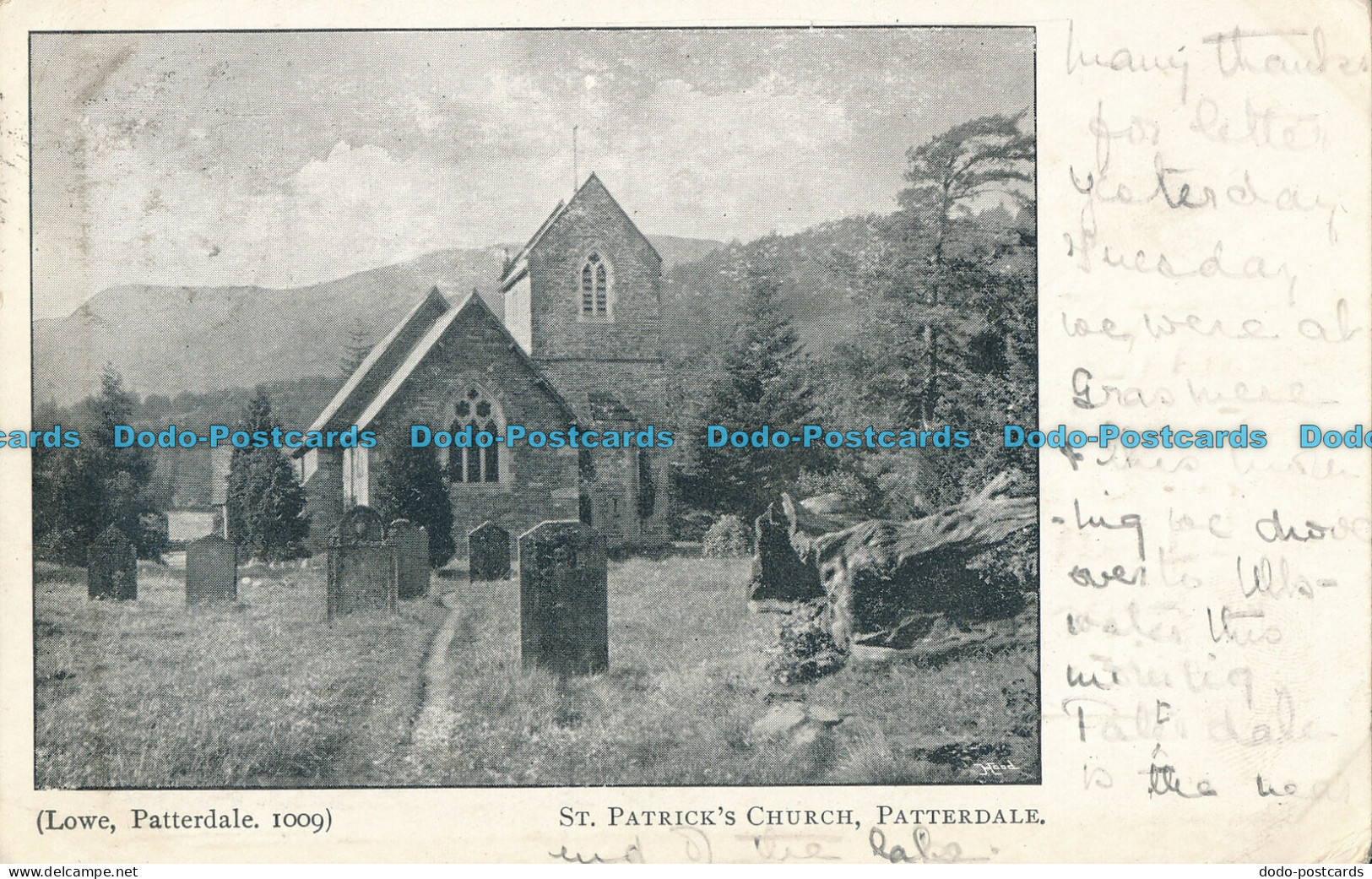 R007418 St. Patricks Church. Patterdale. Lowe. 1905 - Monde