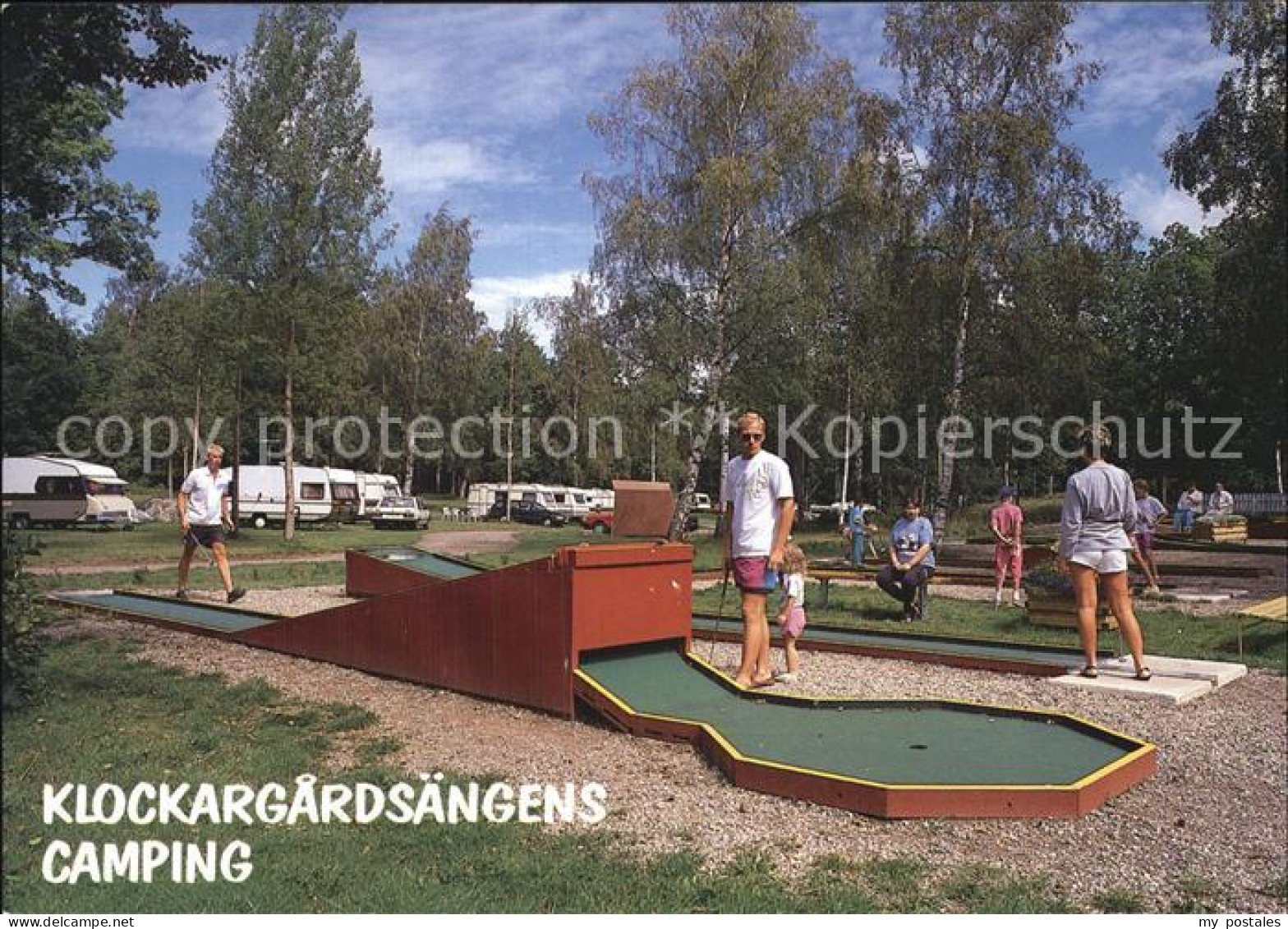 72563735 Oedeshoeg Klockargardsaengens Camping Minigolf Schweden - Sweden