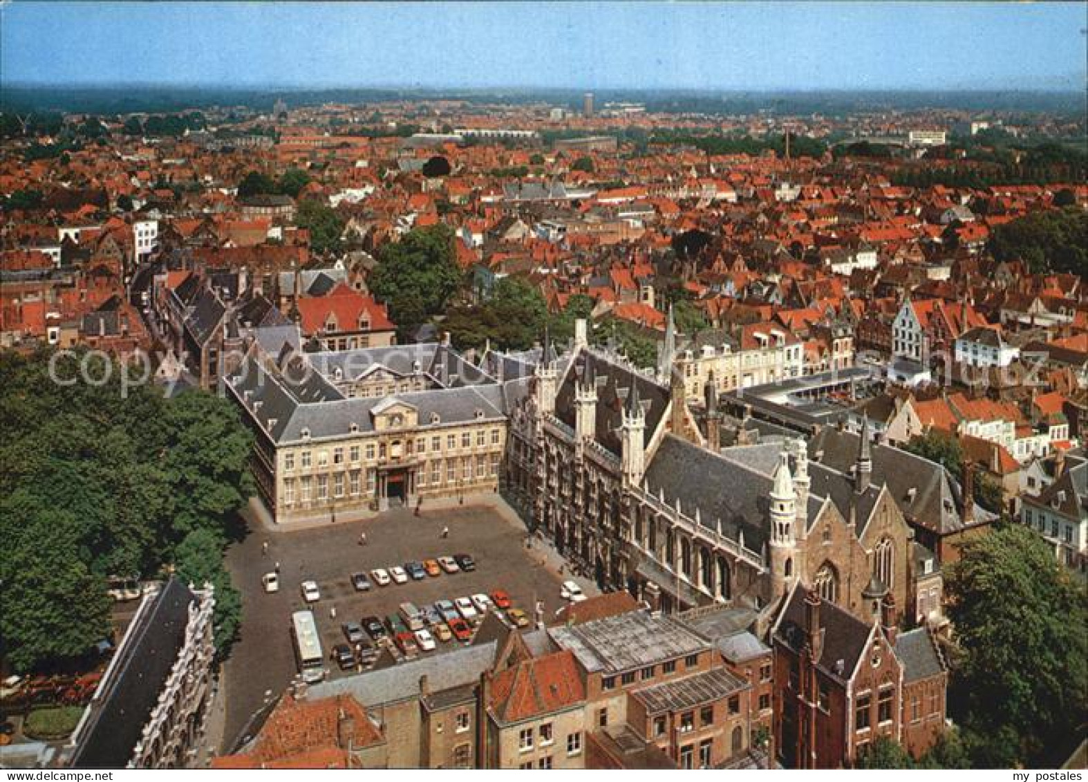 72563597 Brugge Blick Vom Belfried Auf Burgplein  - Brugge