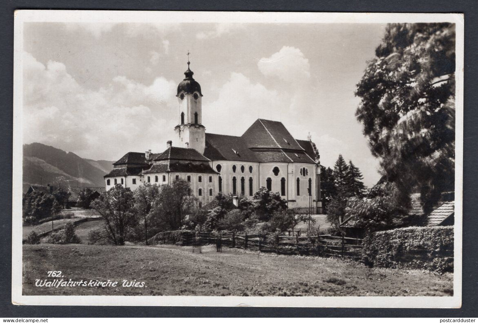 Germany WIES 1935 Kirche. Old Postcard  (h4039) - Autres & Non Classés