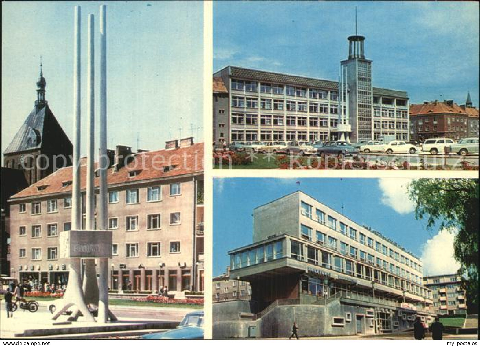 72563108 Koszalin Koeslin Pommern Rathaus Stadtansichten  - Poland