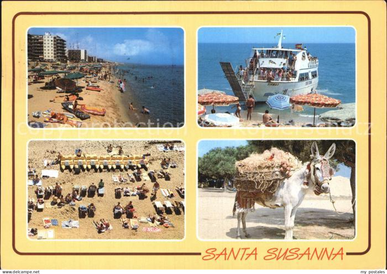 72562607 Santa Susanna Strand Muli Panorama Santa Susanna - Autres & Non Classés
