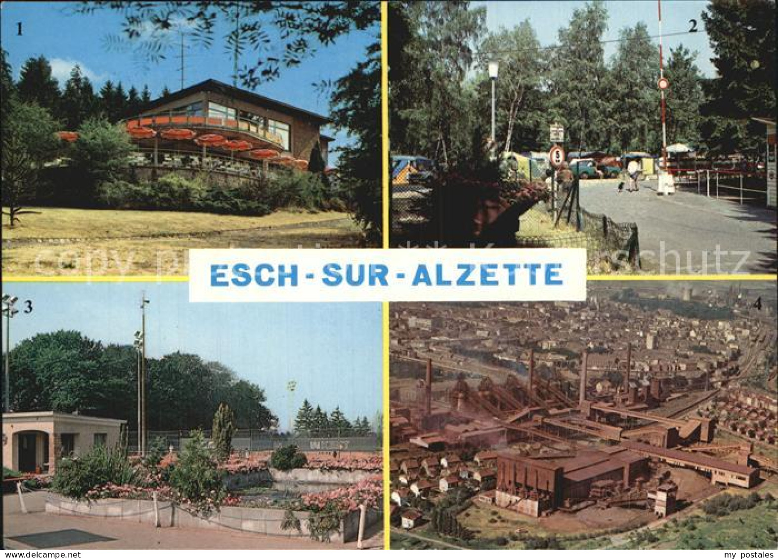 72562601 Esch-Sur-Alzette Pavillon Galgenbierg Camping Garten - Autres & Non Classés
