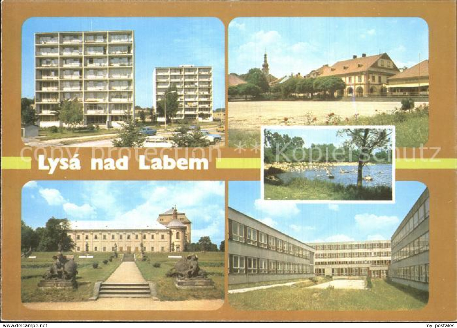 72560681 Lysa Nad Labem Schloss Stadtansichten Lysa Nad Labem - Czech Republic