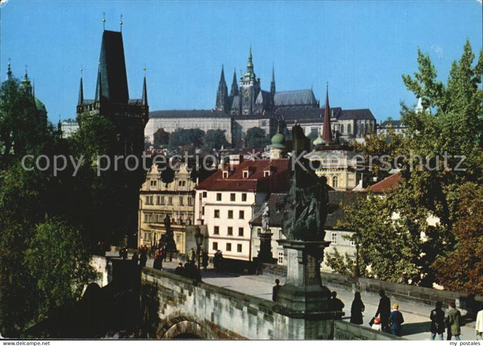 72560601 Praha Prahy Prague Karlsbruecke Kleinseitner Brueckenturm Praha - Tchéquie