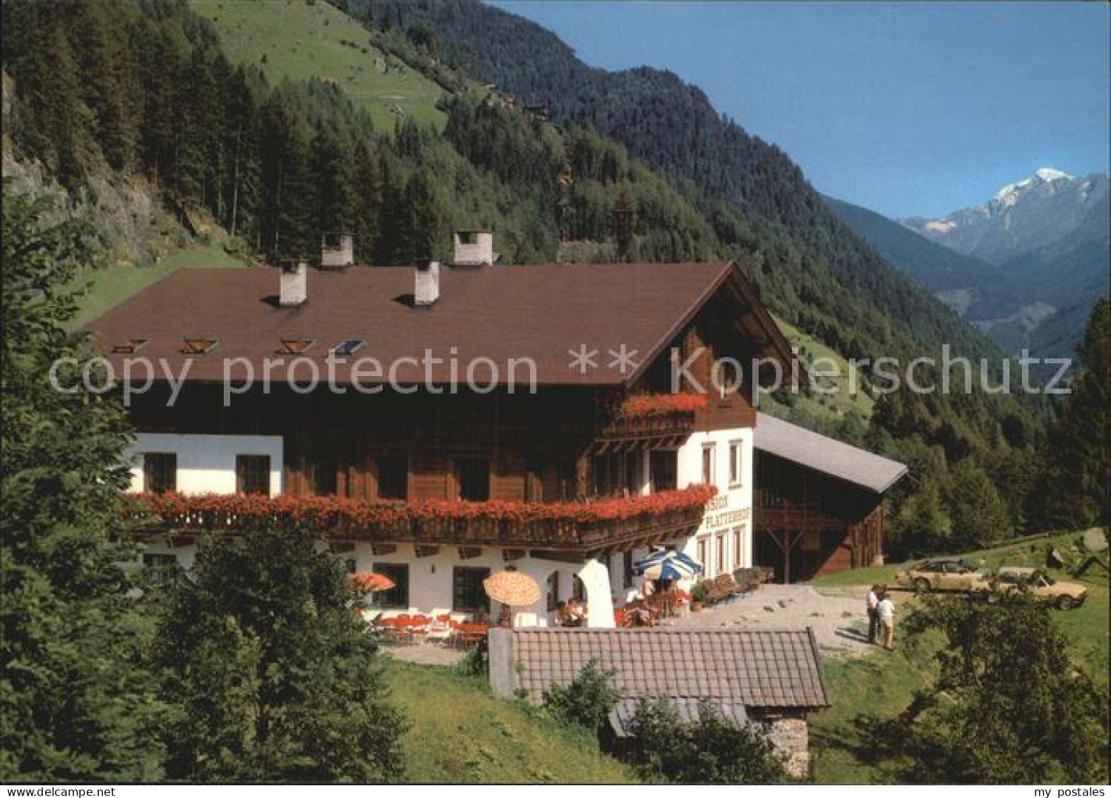 72560521 Johann Ahrntal St Berggasthof Pension Platterhof Italien - Autres & Non Classés