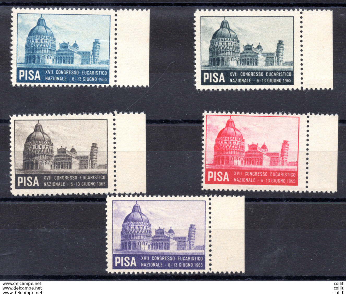 Pisa XVII Congresso Eucaristico - Emissione Privata 1965 - Other & Unclassified