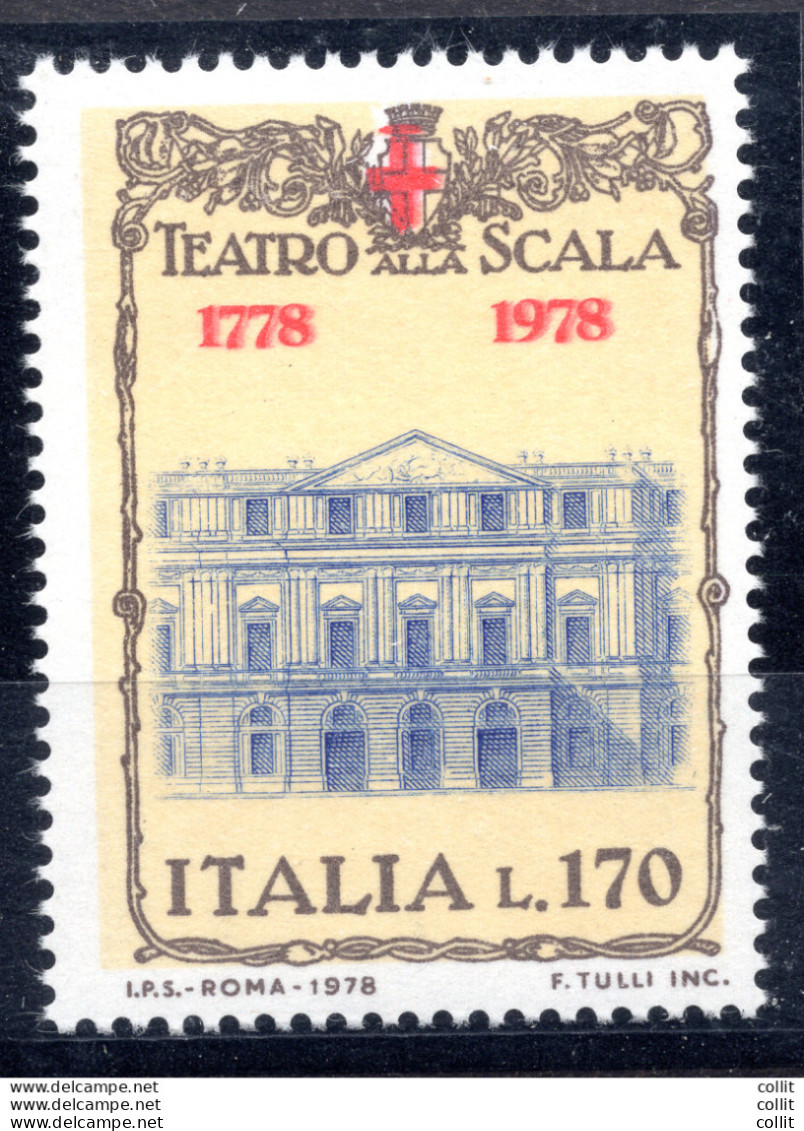 Teatro Alla Scala Varietà Stampa Del Rosso Spostata - Variétés Et Curiosités