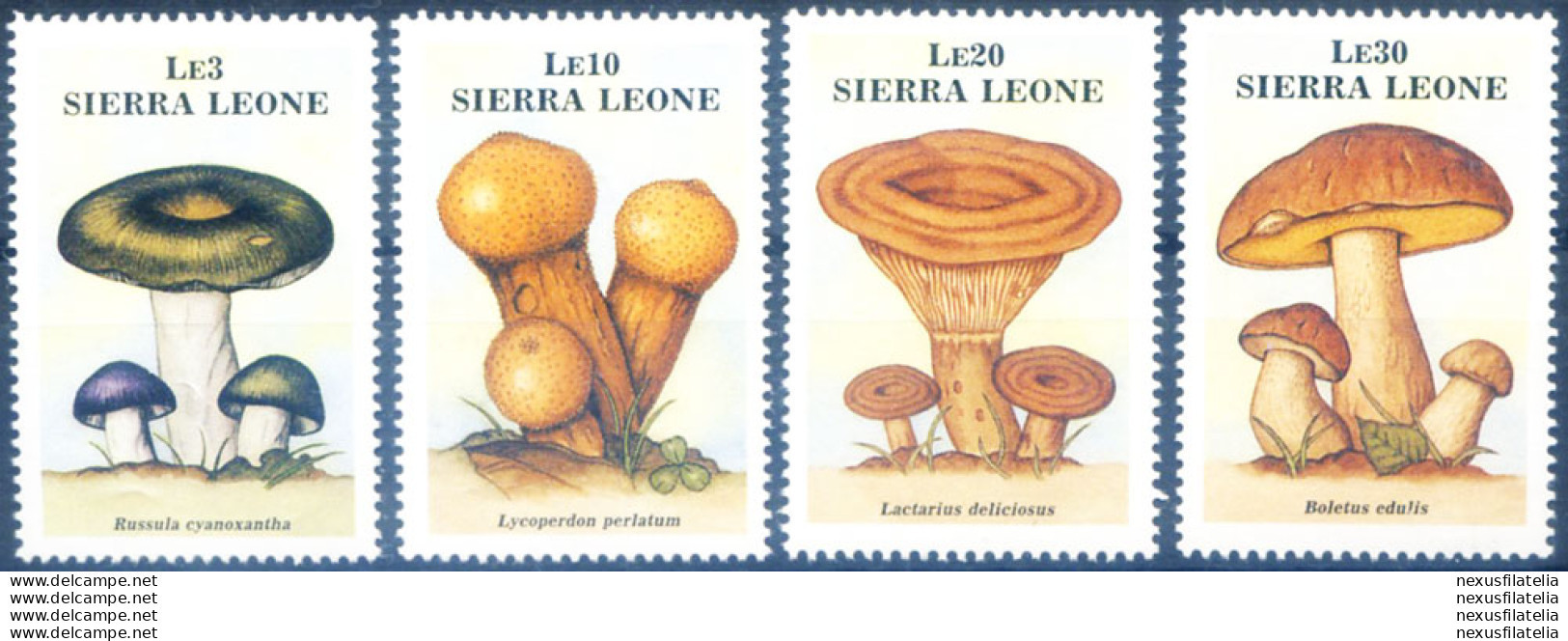 Funghi 1988. - Sierra Leone (1961-...)