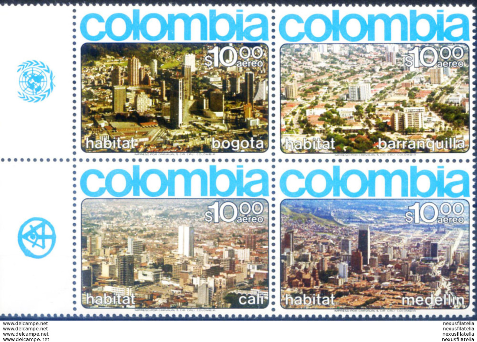 Panorami Di Bogotà 1976. - Colombie