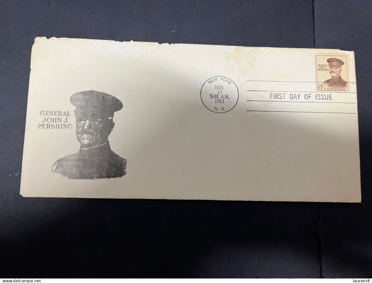 19-5-2024 (5 Z 34) USA - 1961 - General John J. Pershing - Cartas & Documentos