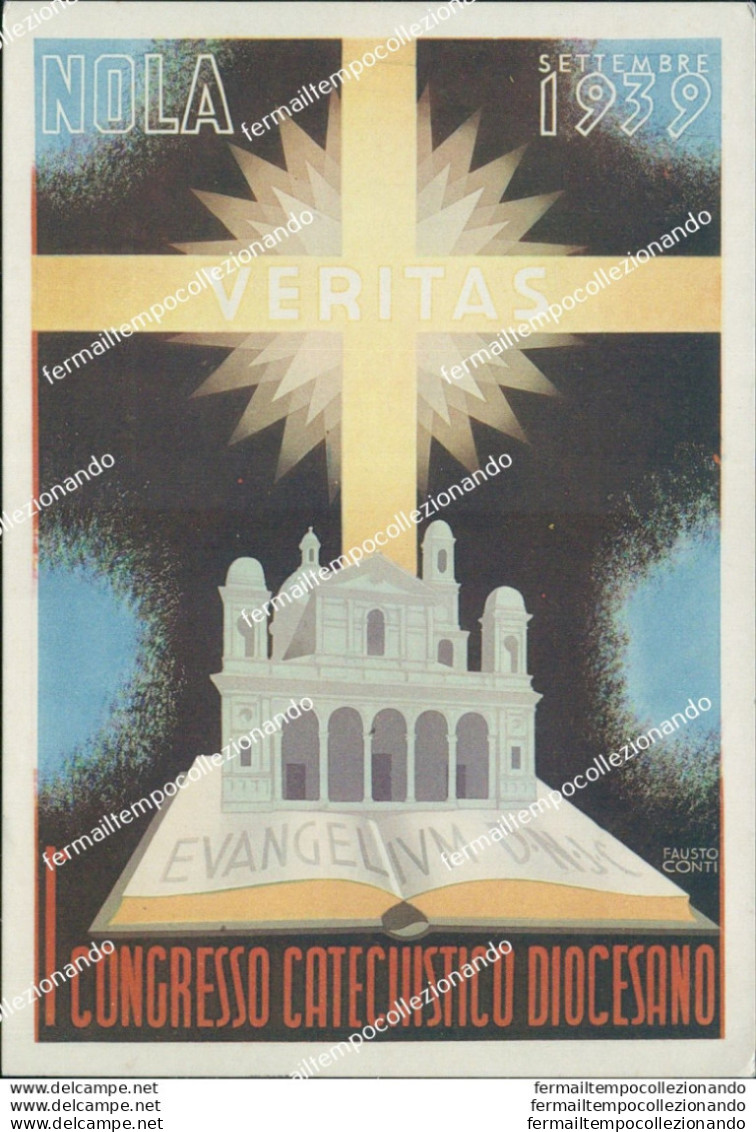 Ad834 Cartolina Nola  1 Congresso Catechistico Diocesano - Other & Unclassified