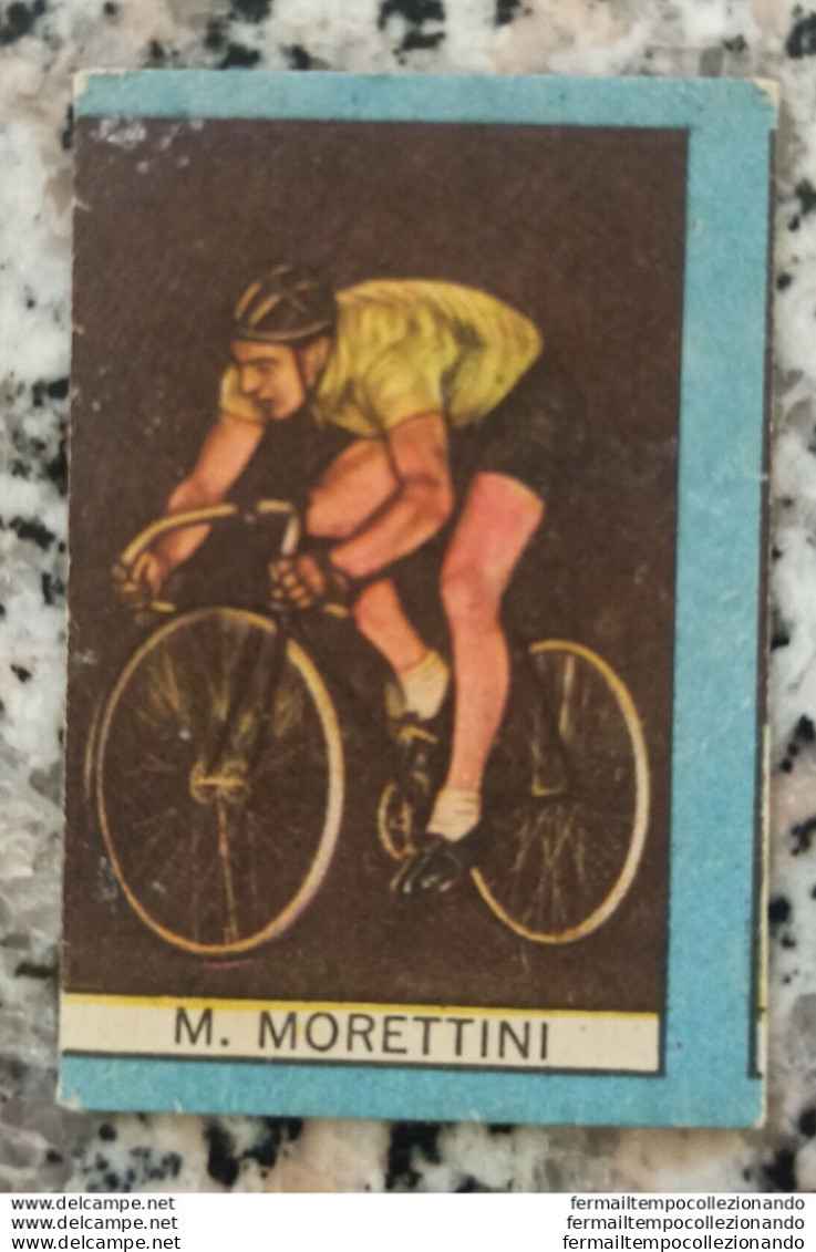 Bh Figurina Cartonata Nannina Cicogna Ciclismo Cycling Anni 50  M.morettini - Catalogues