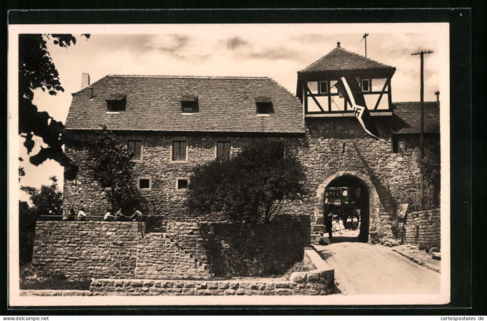 AK Heidelberg, Jugendherberge Dilsberg - Eingangsbereich  - Heidelberg