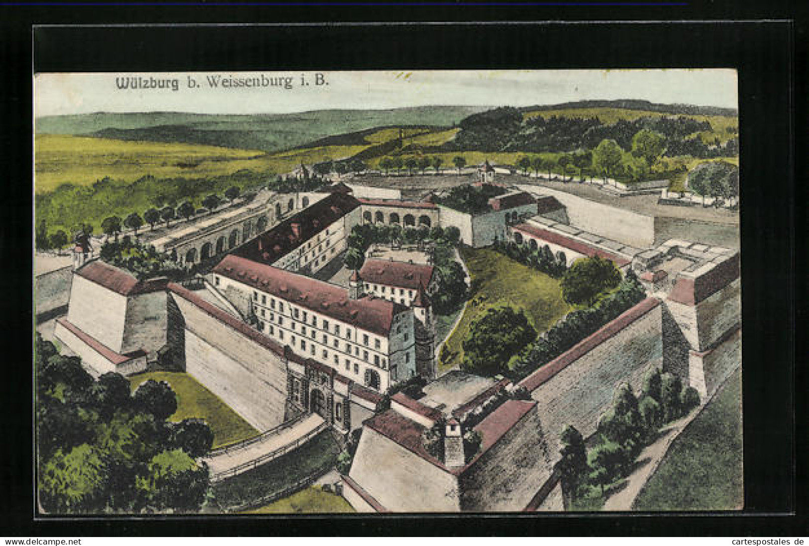 AK Weissenburg I. B., Festung Wülzburg  - Weissenburg