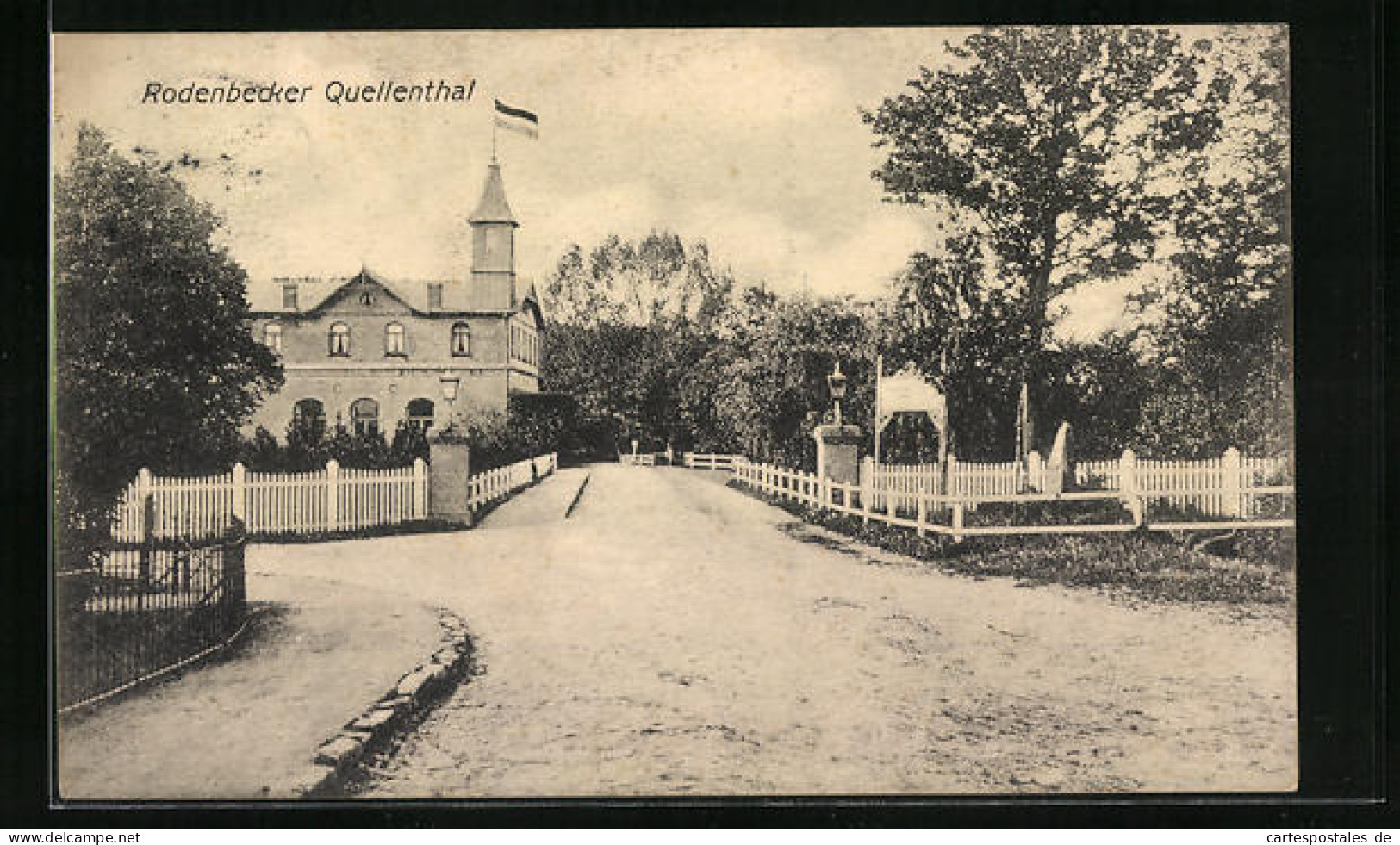 AK Hamburg-Bergstedt, Gasthof Rodenbecker Quellenthal  - Wandsbek