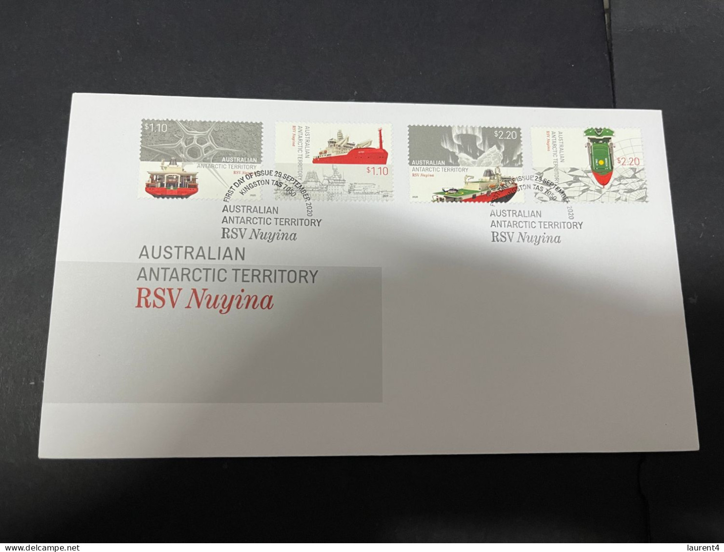 19-5-2024 (5 Z 17) Australia FDC Cover - AAT - 2020 - RSV Nuyina (new Antractica Ship) - FDC