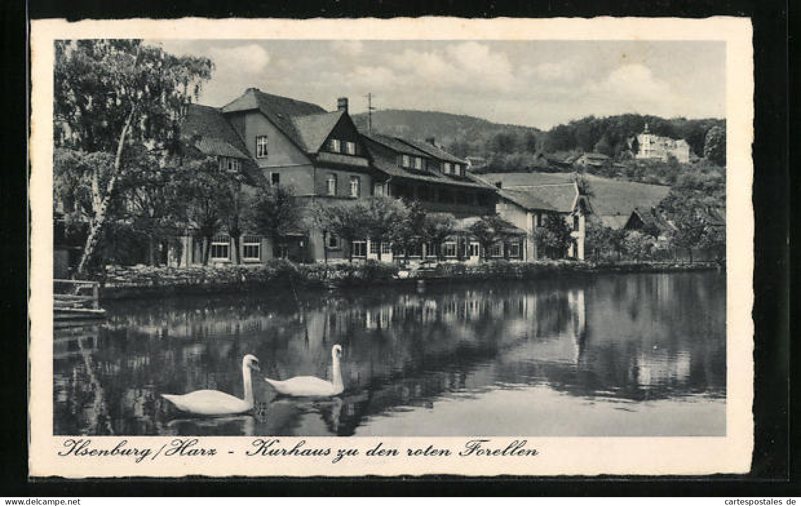 AK Ilsenburg /Harz, Kurhaus Zu Den Roten Forellen  - Ilsenburg