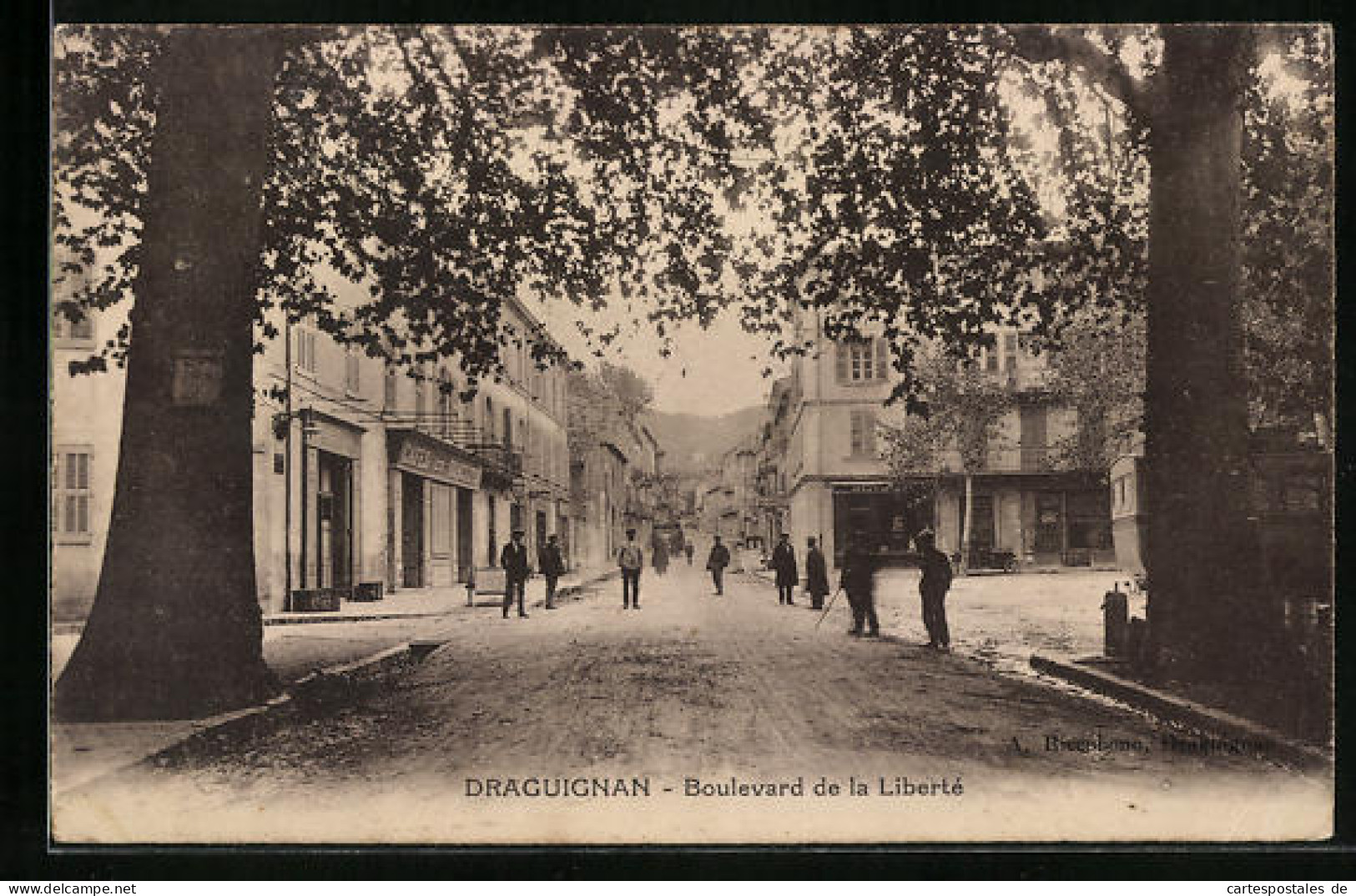 CPA Draguignan, Boulevard De La Liberte  - Draguignan